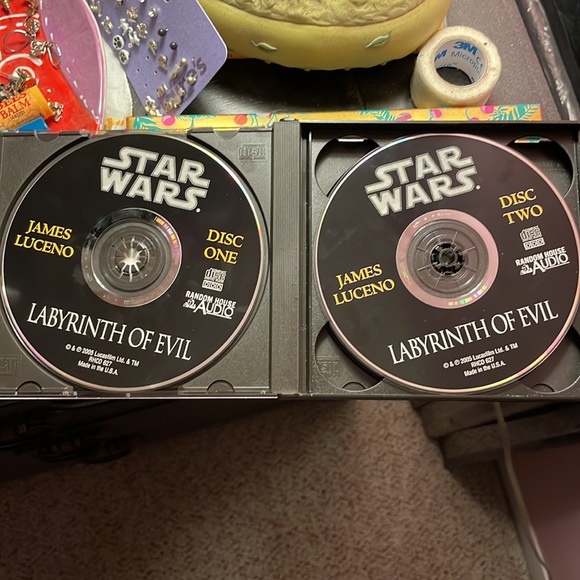 Star Wars Audiobook- Labyrinth of Evil Audiobook CD - Picture 3 of 4